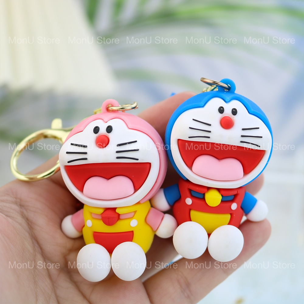 Móc khóa DORAEMON DOREMON mặc áo loại tốt MonUStore MON0341 TooYoo