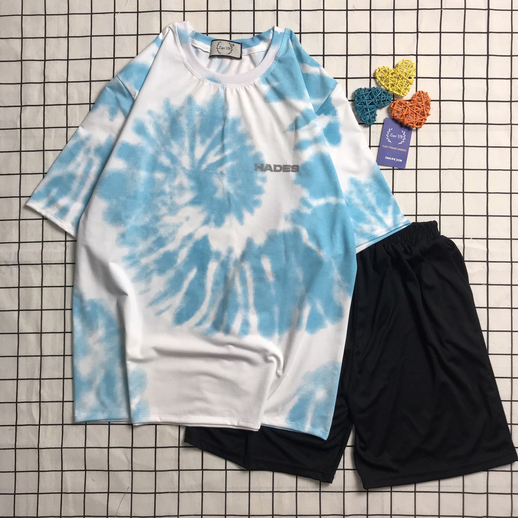 Set Bộ Loang Màu Hades Uniex Tay Lỡ Lapi VN, Đồ Bộ Cartoon, Freesize, Thun Cotton, Nam Nữ Đều Mặc Được | BigBuy360 - bigbuy360.vn