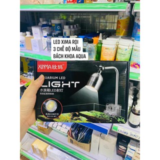 Đèn Led rọi XIMA 3 chế độ màu cho bể cá cảnh thủy sinh