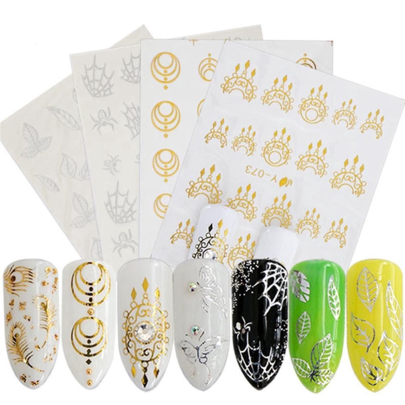 [Hàng mới về] Bộ 30 miếng dán móng hình nhện dễ thương