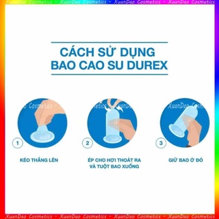 Bao cao su Durex Performa hộp 3 bao