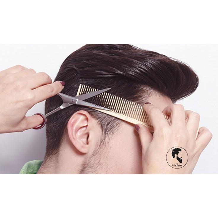 Lược cắt tóc trắng sữa