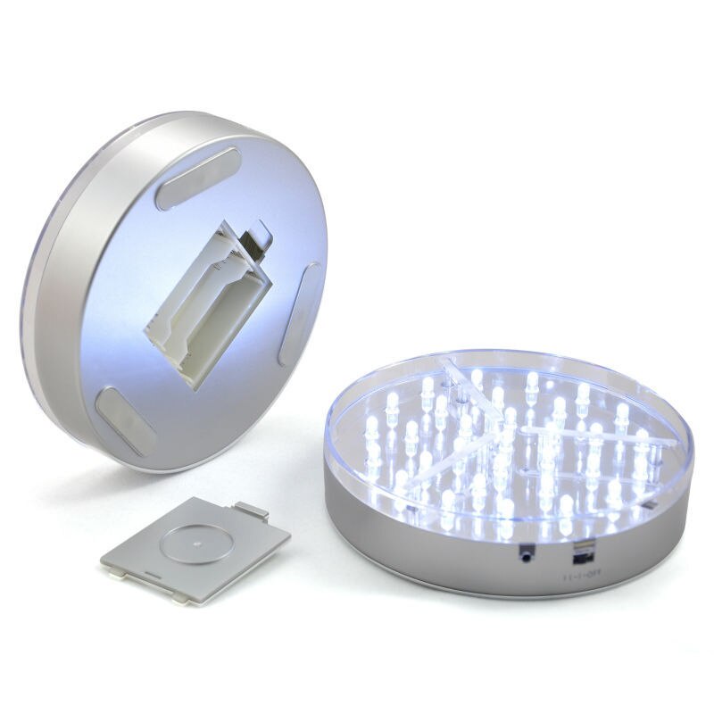 Đèn Led sử dụng pin. 6inch LED light base