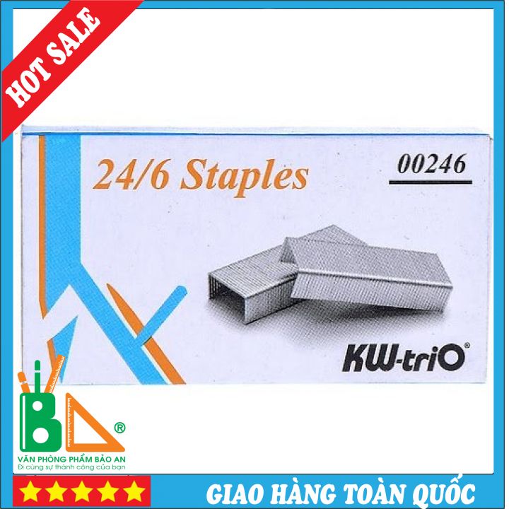 Ruột Ghim ⚜️ Quà Tặng Kèm⚜️ Ghim Dập Nhỡ Số 3 TriO 24/6