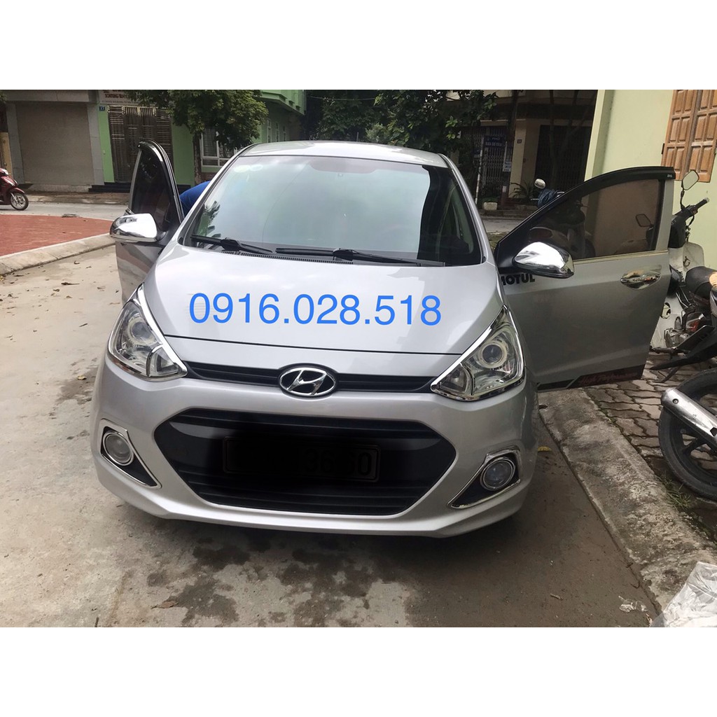 Ốp đèn Gầm , đèn sương mù Hyundai i10 2014-3015 - Trước