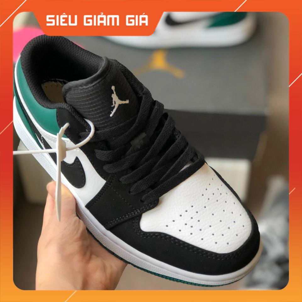 [Freeship - Full Box] Giày thể thao Jordan1 low Mystic Green chất lượng cao cấp 🎗️ FLASHSALE 🎗️ giày jd1 dành cho nam nữ