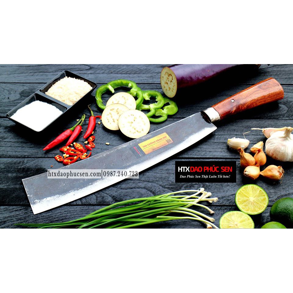 DAO PHÚC SEN, DAO TÔNG CHẶT GÀ CÁN GỖ THƯỜNG