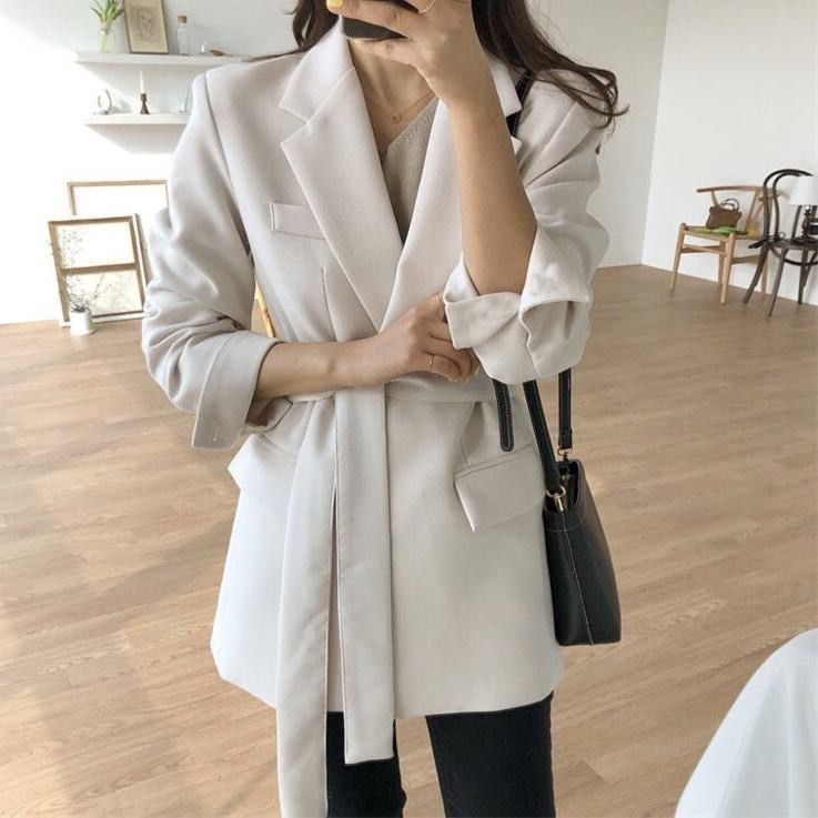 Áo Khoác Blazer Dáng Ôm Phong Cách Hàn Quốc Thời Trang Mùa Xuân 2021 | BigBuy360 - bigbuy360.vn
