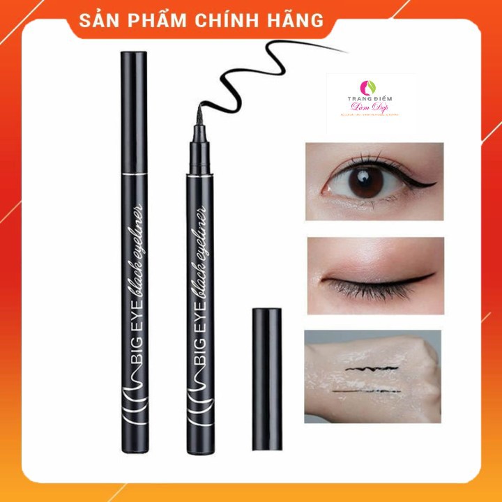 Bút kẻ mắt Eyeliner Big eyes,nét mảnh, nhanh khô chống nước lâu trôi | BigBuy360 - bigbuy360.vn