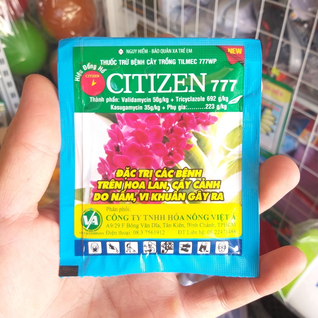 Thuốc trừ bệnh CITIZEN 777 do nấm, vi khuẩn trên Hoa Lan, Cây Cảnh  | VTNN Cần Thơ