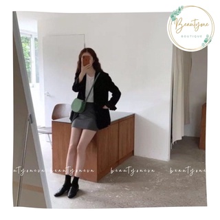 Áo Blazer màu đen, áo vest tay dài trơn cho nữ. - Balzer phong cách Hàn Quốc  nhiều màu