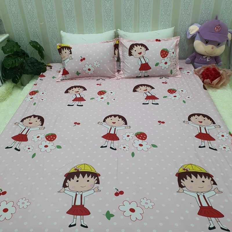 [ xả hàng siêu rẻ] ga gối cotton boly kt m2,m6,m8