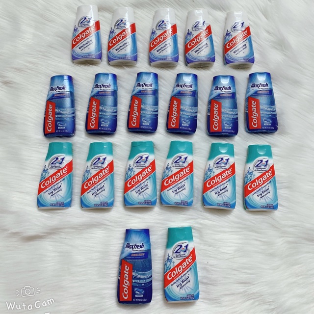 Kem đánh răng colgate 2in1 của Mỹ