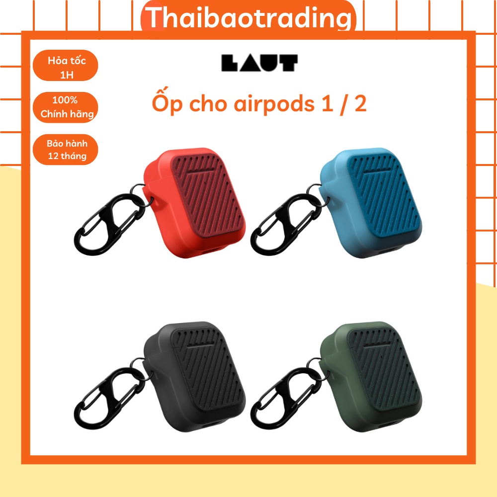 Ốp Cho Airpods Pro / Airpods 2/1 - LAUT CAPSULE IMPKT - ThaiBaoTrading