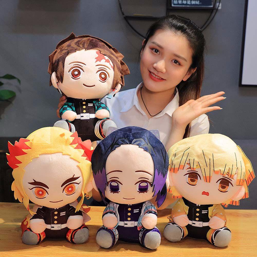 Gối nhồi bông SKJK hình nhân vật Kimetsu no Yaiba Kamado Nezuko Kamado Nezuko 20cm làm quà tặng dành cho trẻ em