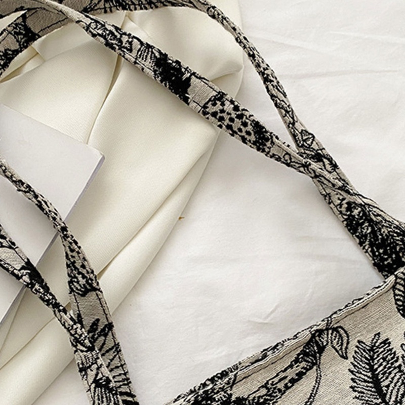 Túi vải Cỡ Lớn Thêu Họa Tiết Thời Trang Cho Nữ