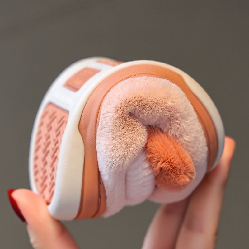 Dép Bông Đi Trong Nhà Chống Trượt Thiết Kế Mới Thời Trang 2022 Dành Cho Bé