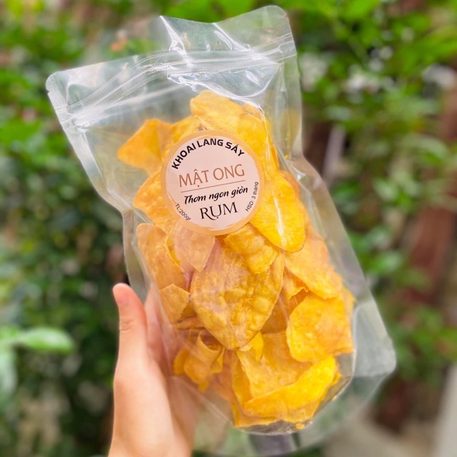 Khoai Lang Sấy Mật Ong Gói 200Gam