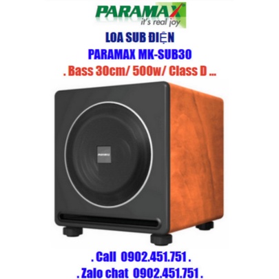 LOA SUB PARAMAX MK-SUB30.