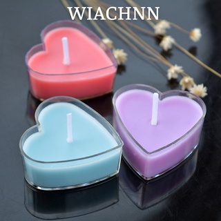 Nến thơm Wiachnn hương dịu nhẹ Tealight mini decor trang trí, đốt đèn xông tinh dầu, ấm trà