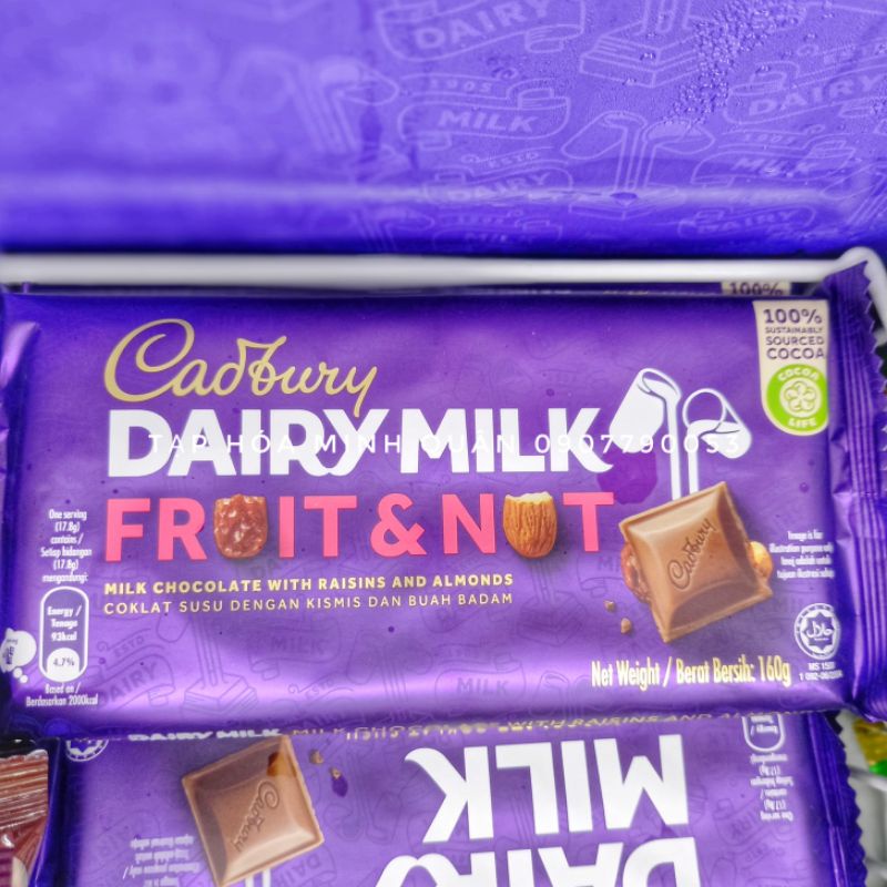 SOCOLA SỮA CADBURY DAIRY MILK