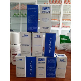 FOB ZINCPASTE_Chống rôm sảy, hăm kẽ, nước ăn chân, thủy đậu và các tổn thương nung mủ, rỉ dịch