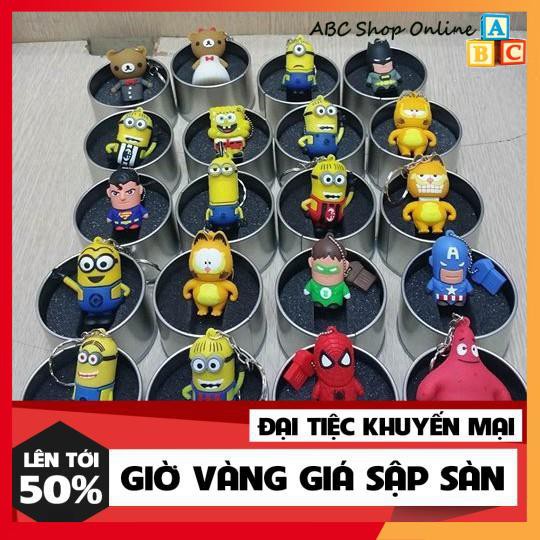 USB 2.0 Flash Drive 16GB Vui nhộn hình thú (Minion / Batman/ Gấu Brown...)