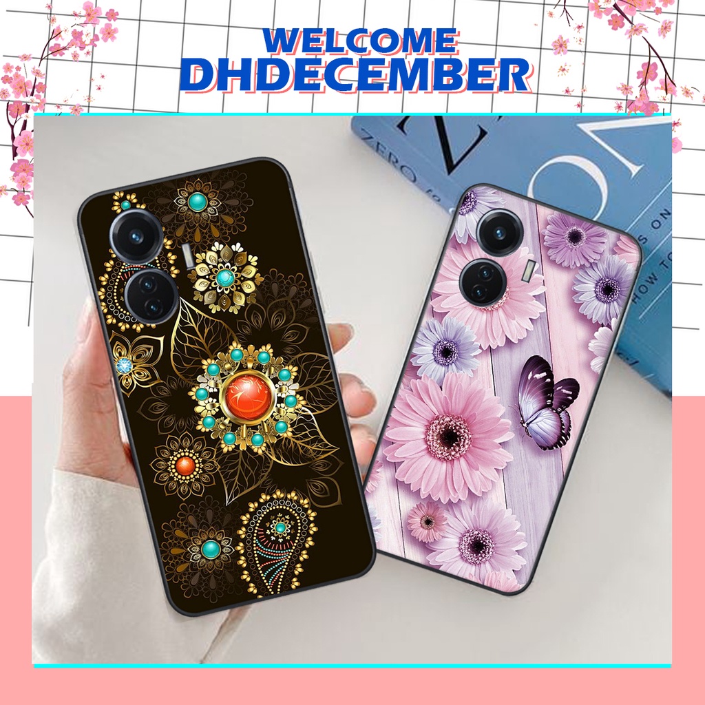 Ốp lưng Vivo Y55 2022 - BẢO VỆ CAMERA in hình hoa tinh tế , mới mẻ DH DECEMBER