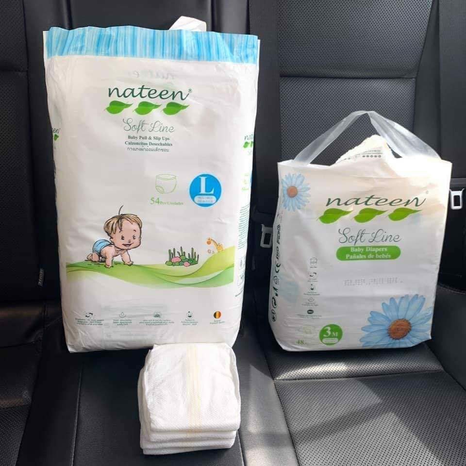 Bỉm NATEEN / nội địa Bỉ cao cấp quần/dán size S54/M48/L44/L54/XL48/XXL42