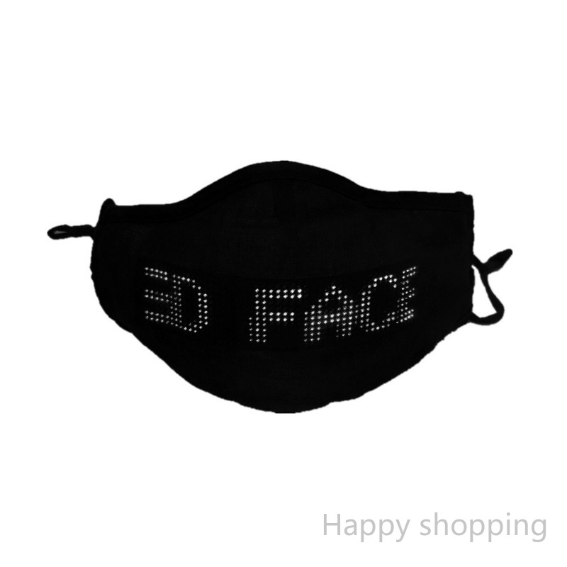 Khẩu Trang Chống Bụi Tích Hợp Đèn Led Độc Đáo