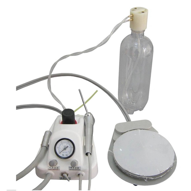 Tua Bin Khí Nén Di Động 2 / 4 Lỗ Với Ống Khói Nước Cho Nha Khoa