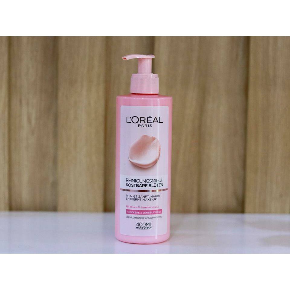 SỮA RỬA MẶT kiêm TẨY TRANG LOREAL chai khủng, thiết kế có vòi xịt khá tiện dụng