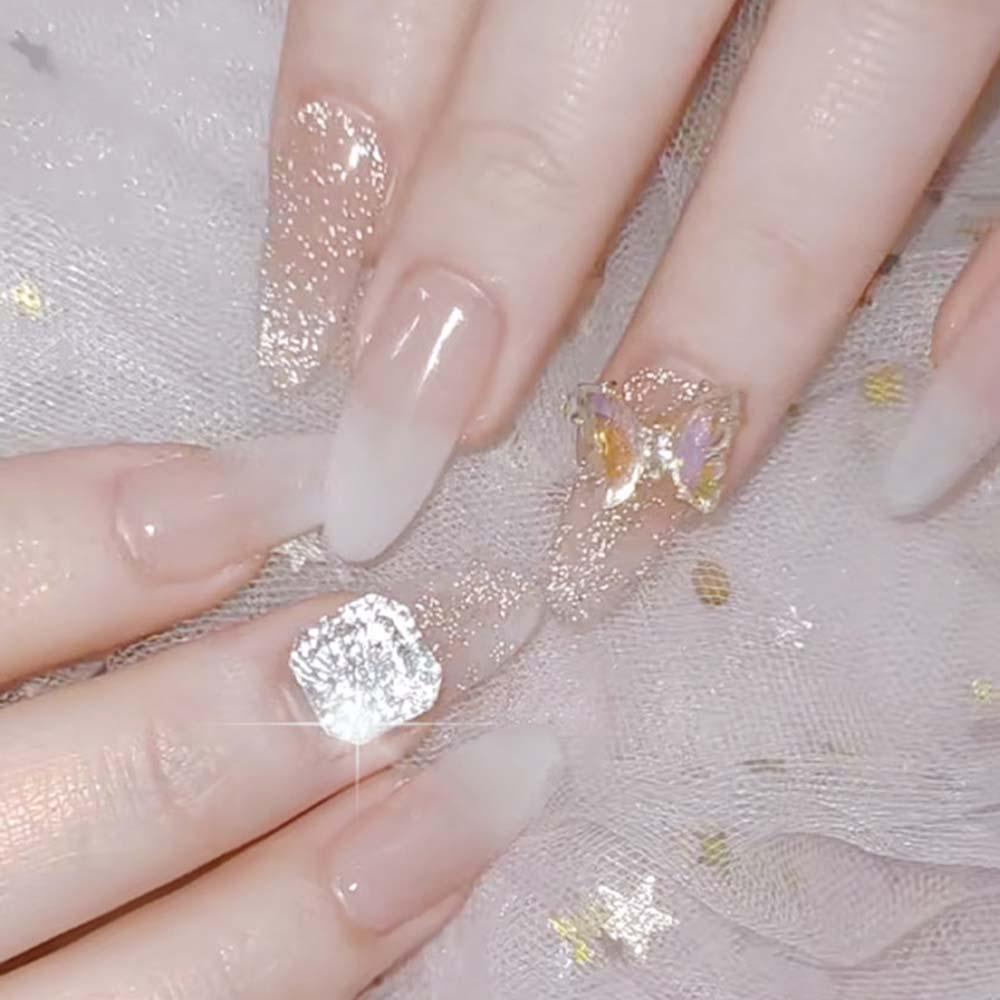 Miếng Dán Trang Trí Móng Tay 3D DYRUIDOJ|Phụ Kiện Trang Trí Móng Tay Hình Lục Giác Tinh Tế DIY