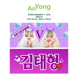 Khăn banner BTS