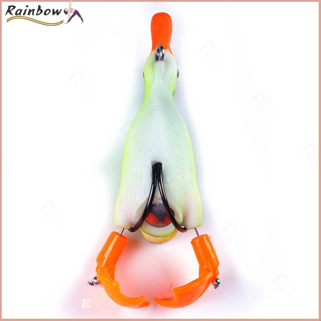 Mồi Câu Cá Giả Hình Con Vịt 8.5cm 12g Thiết Kế Hai Đầu Xoay Được