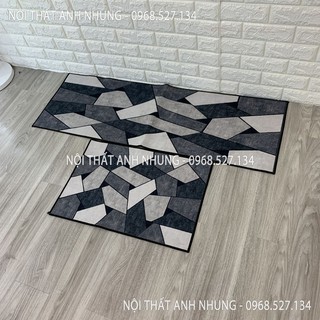 Thảm bếp- thảm chân giường (hoạ tiết bàn chân sỏi đá)