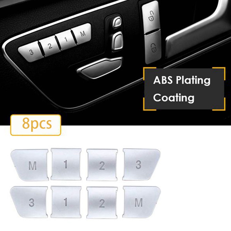Ghế kiểu dáng ô tô Điều chỉnh bộ nhớ 1 2 3 M Nắp đậy nút bấm cho Mercedes Benz GLA CLA GLK GLE CLS ML GL a B C E Class