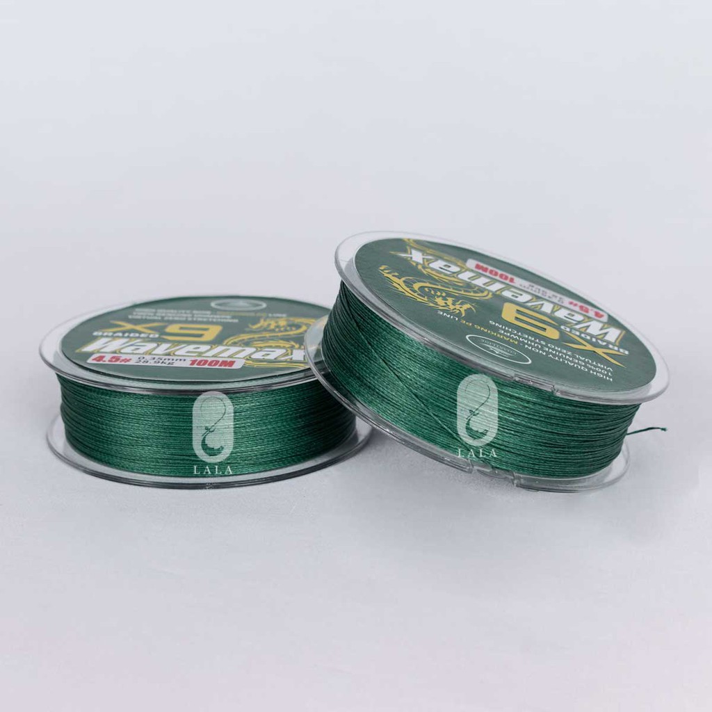 Dây bện câu cá Coastline Braid X9 Wavemax 100M/ dây dù câu cá/ braid fishing line