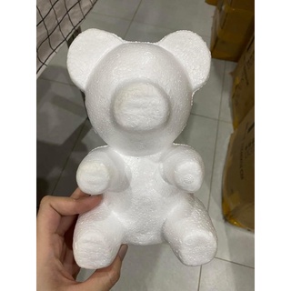 Phôi gấu bé 20cm đựng hộp 35cm
