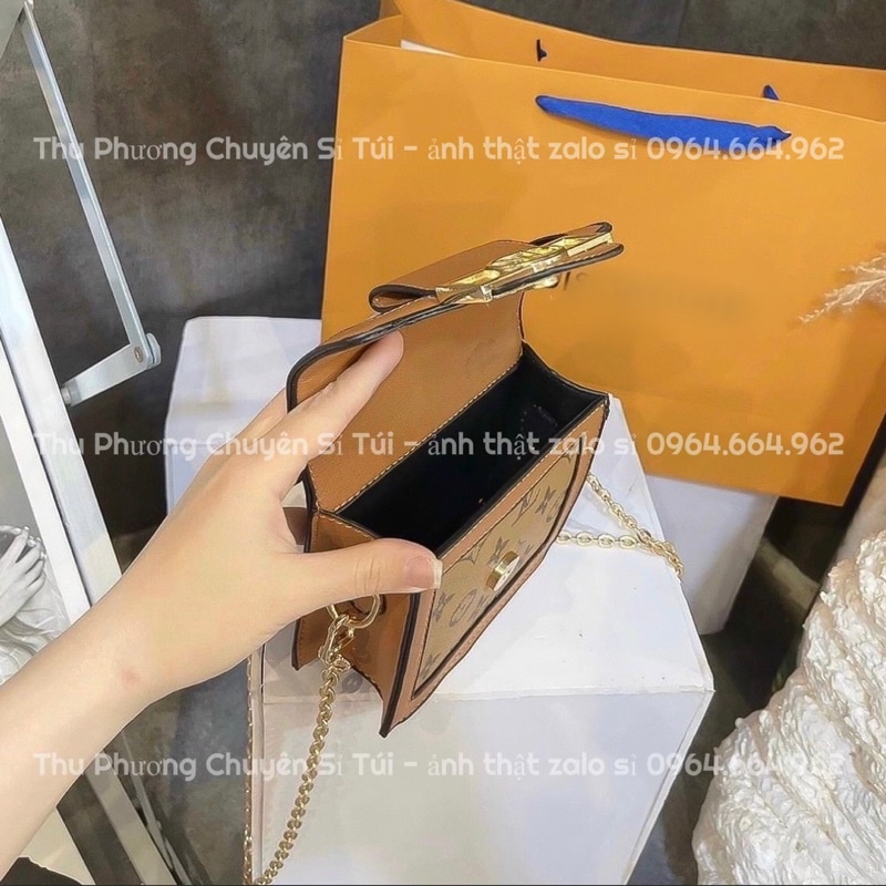 Túi mini eo vì đeo chéo nữ đẹp đi chơi cao cấp thời trang dễ thương giá rẻ size 16 (kèm ảnh thật - video của shop)