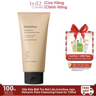 Sữa Rửa Mặt Tro Núi Lửa Innisfree Jeju Volcanic Pore Cleansing Foam Ex 150ml