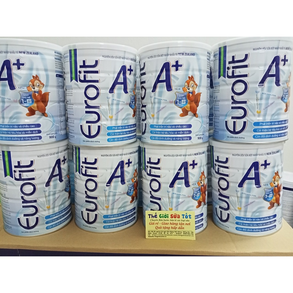 Sữa Eurofit A+ 900g - dinh dưỡng dành cho bé