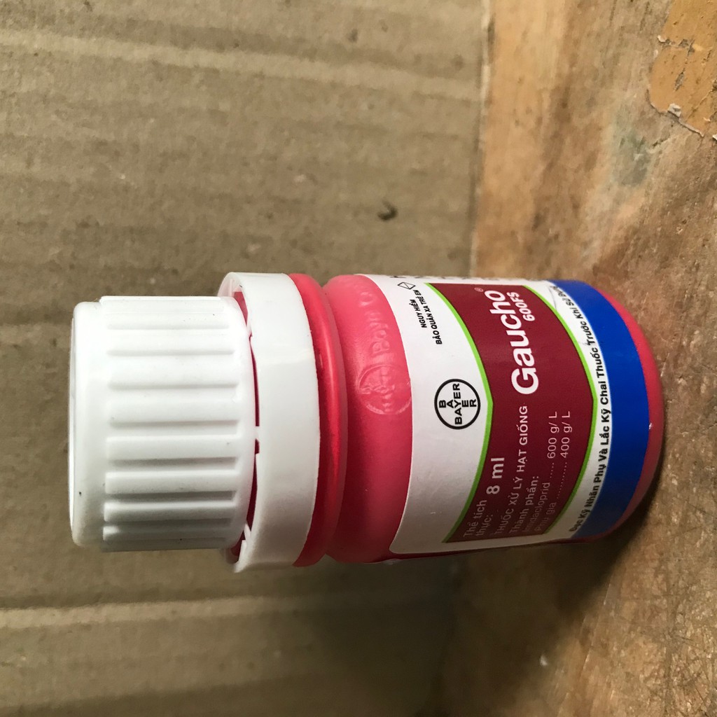 Gaucho 600FS Xử Lý Hạt Giống Giúp mầm to, khỏe, rễ mạnh, mạ mướt, lúa đẻ chồi nhanh và nhiều chồi hữu hiệu, Ngừa Bọ Trĩ,