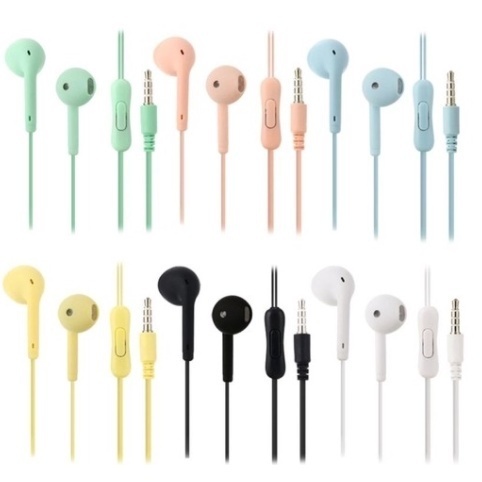 Tai Nghe Có Dây U19 Macaron 3.5mm Đa Năng