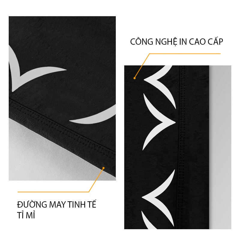 Quần short nam UNIFUN mã DP B Quần thể thao nam đẹp dáng lửng thun trơn quần đùi sooc vải gió phong cách mùa hè co giãn