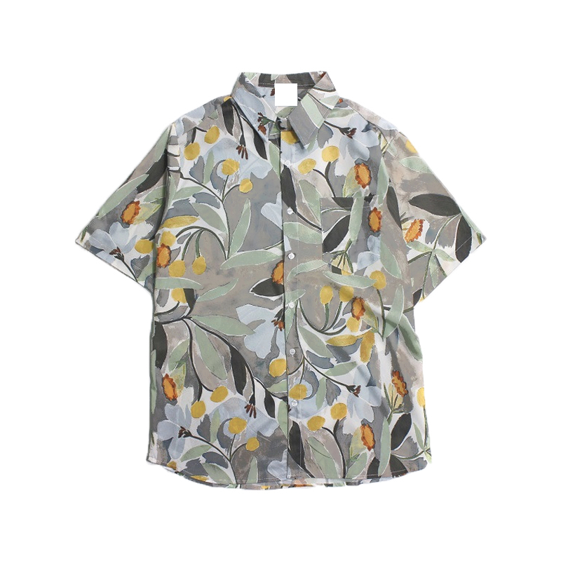 Áo Sơ Mi Ngắn Tay In Họa Tiết Phong Cách Hàn Quốc Dành Cho Cả Nam Và Nữ | BigBuy360 - bigbuy360.vn