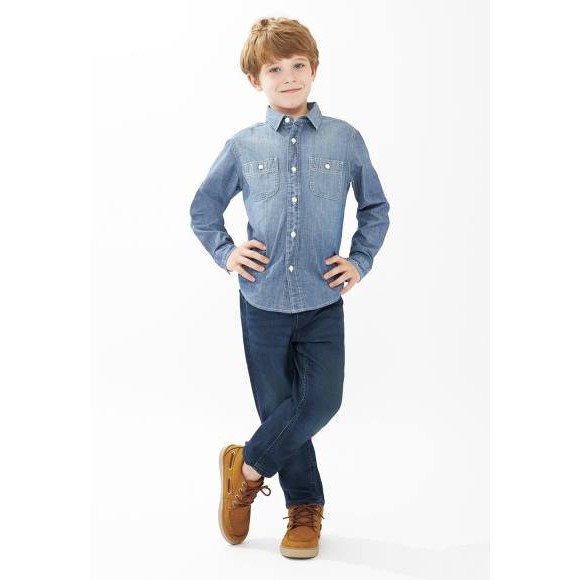 Quần jean cạp chun trẻ em OSHKOSH