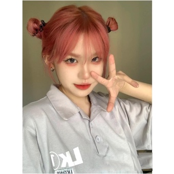 Thuốc Nhuộm Tóc Màu Nâu Hồng Đào Không Tẩy Tặng Oxy Trợ Nhuộm Găng Tay, Mũ Ủ