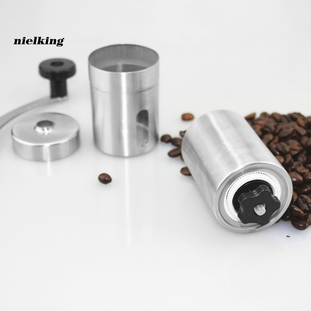 Cối xay cà phê cầm tay bằng chất liệu thép không gỉ