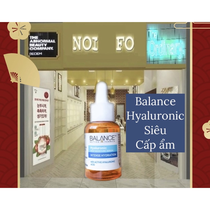 [𝓑𝓪𝓵𝓪𝓷𝓬𝓮] Serum Cấp Nước Dưỡng Ẩm Balance Active Formula /Hyaluronic Deep